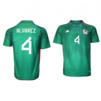 Koszulka piłkarska Meksyk Edson Alvarez #4 Strój Domowy MŚ 2022 tanio Krótki Rękaw
